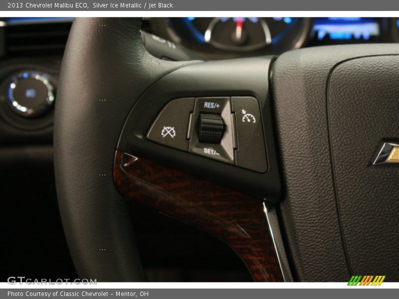 Silver Ice Metallic / Jet Black 2013 Chevrolet Malibu ECO