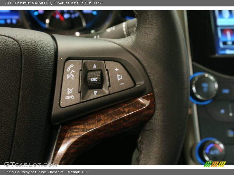Silver Ice Metallic / Jet Black 2013 Chevrolet Malibu ECO