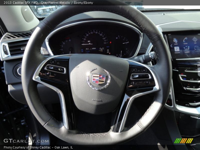Gray Flannel Metallic / Ebony/Ebony 2013 Cadillac SRX FWD