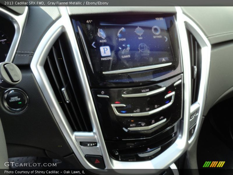 Gray Flannel Metallic / Ebony/Ebony 2013 Cadillac SRX FWD