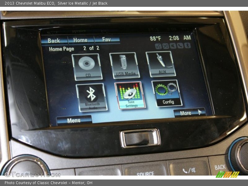 Silver Ice Metallic / Jet Black 2013 Chevrolet Malibu ECO