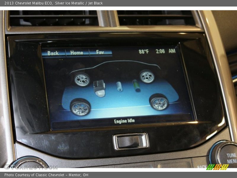 Silver Ice Metallic / Jet Black 2013 Chevrolet Malibu ECO