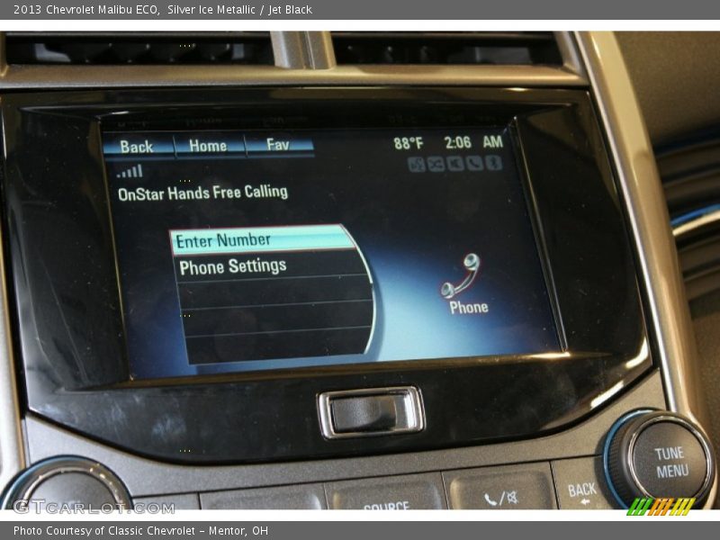 Silver Ice Metallic / Jet Black 2013 Chevrolet Malibu ECO