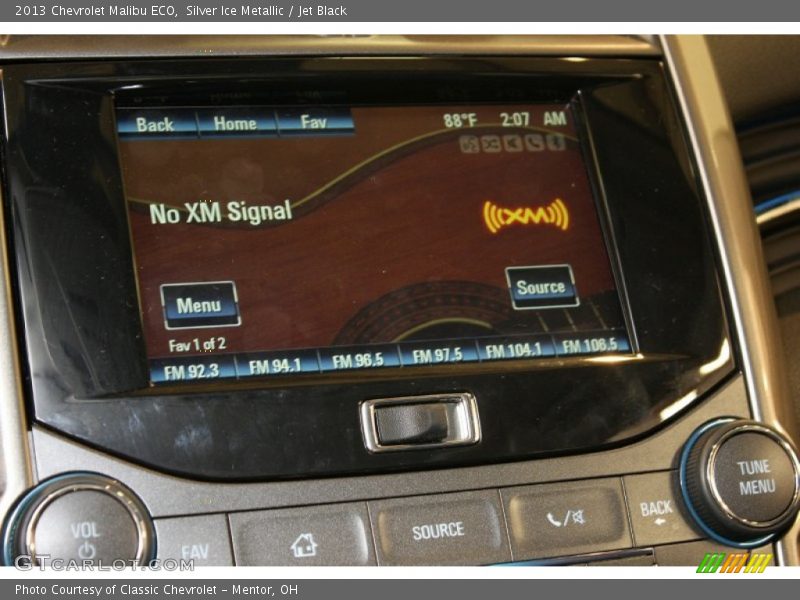 Silver Ice Metallic / Jet Black 2013 Chevrolet Malibu ECO