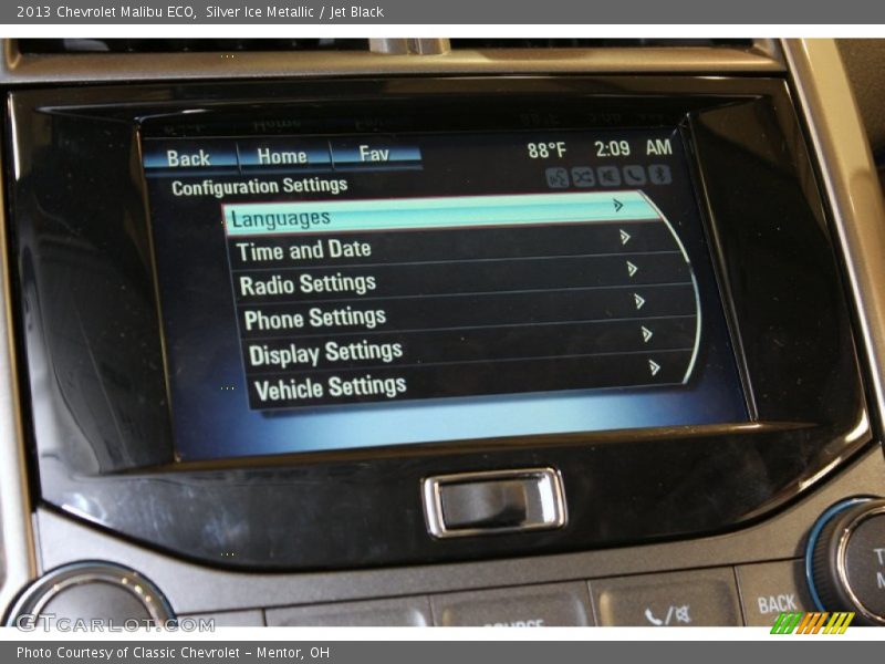 Silver Ice Metallic / Jet Black 2013 Chevrolet Malibu ECO