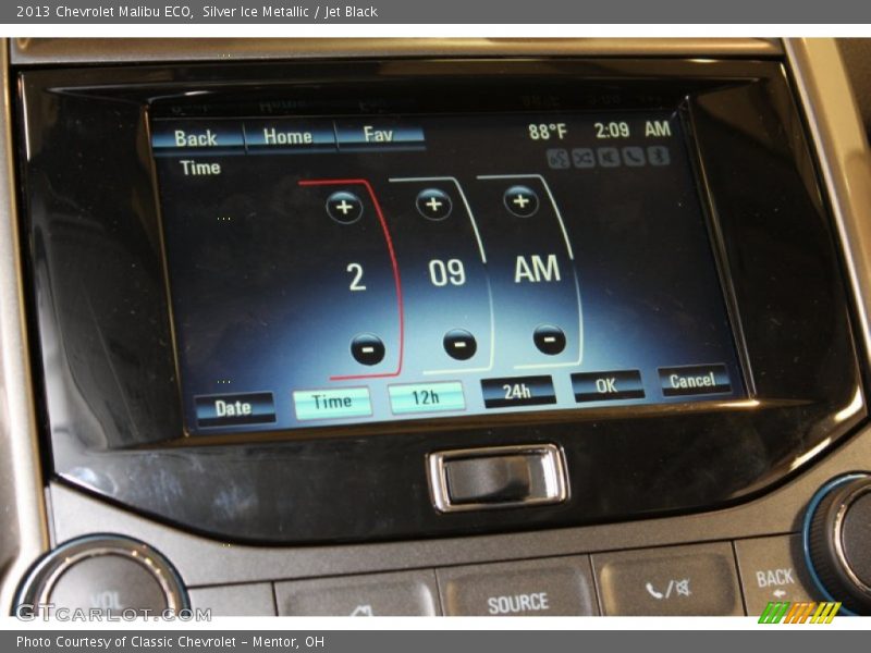 Silver Ice Metallic / Jet Black 2013 Chevrolet Malibu ECO