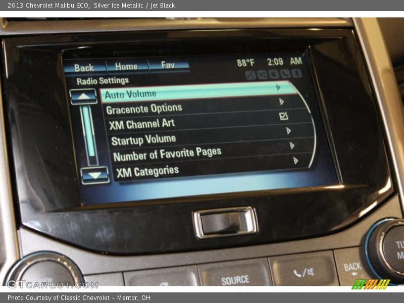 Silver Ice Metallic / Jet Black 2013 Chevrolet Malibu ECO