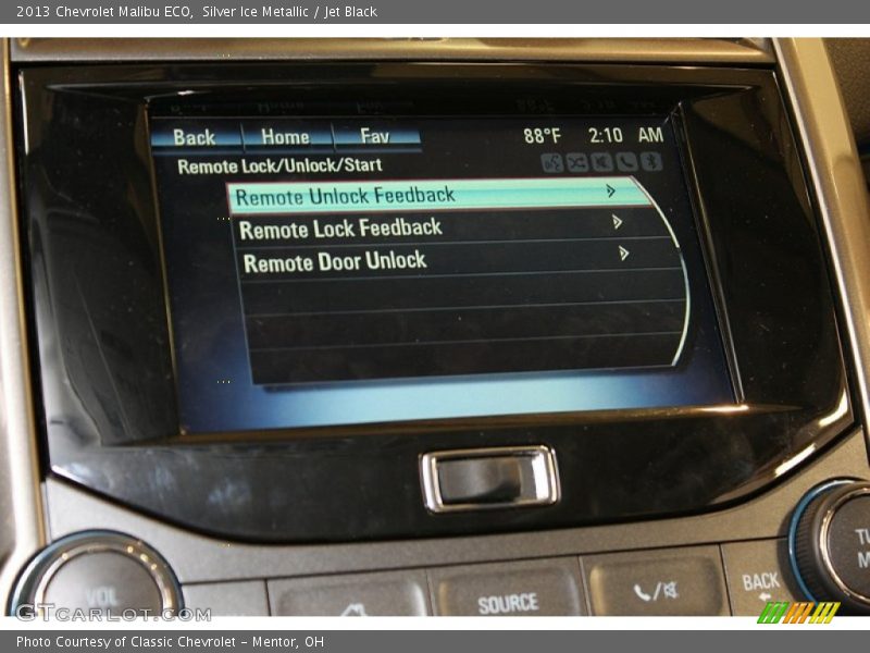 Silver Ice Metallic / Jet Black 2013 Chevrolet Malibu ECO