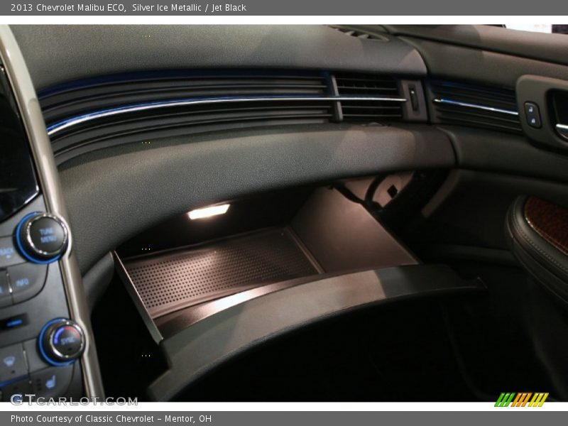 Silver Ice Metallic / Jet Black 2013 Chevrolet Malibu ECO