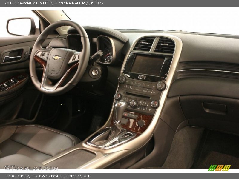 Silver Ice Metallic / Jet Black 2013 Chevrolet Malibu ECO