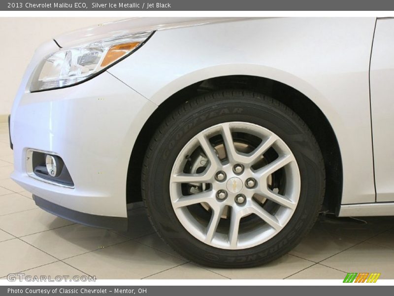Silver Ice Metallic / Jet Black 2013 Chevrolet Malibu ECO