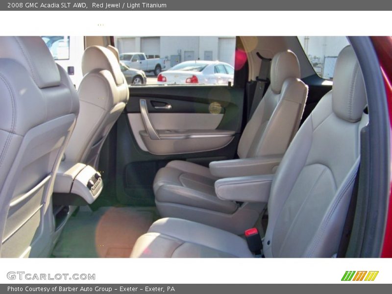 Red Jewel / Light Titanium 2008 GMC Acadia SLT AWD