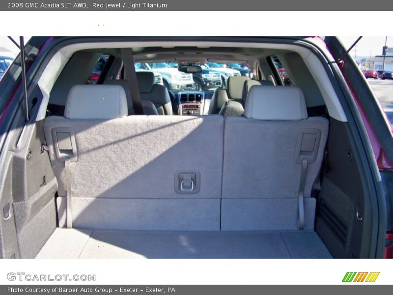Red Jewel / Light Titanium 2008 GMC Acadia SLT AWD