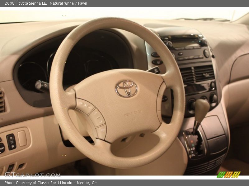  2008 Sienna LE Steering Wheel