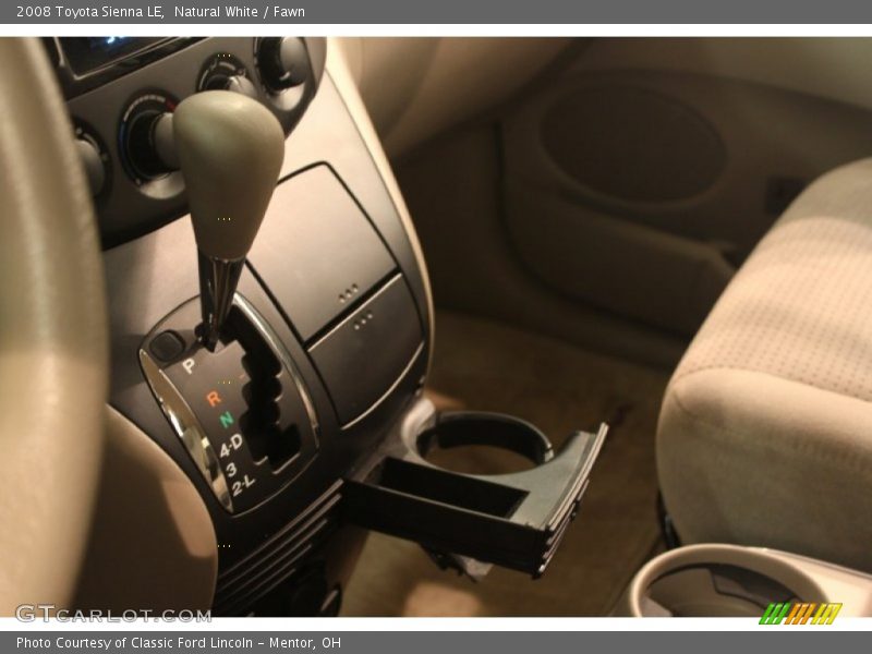 Natural White / Fawn 2008 Toyota Sienna LE