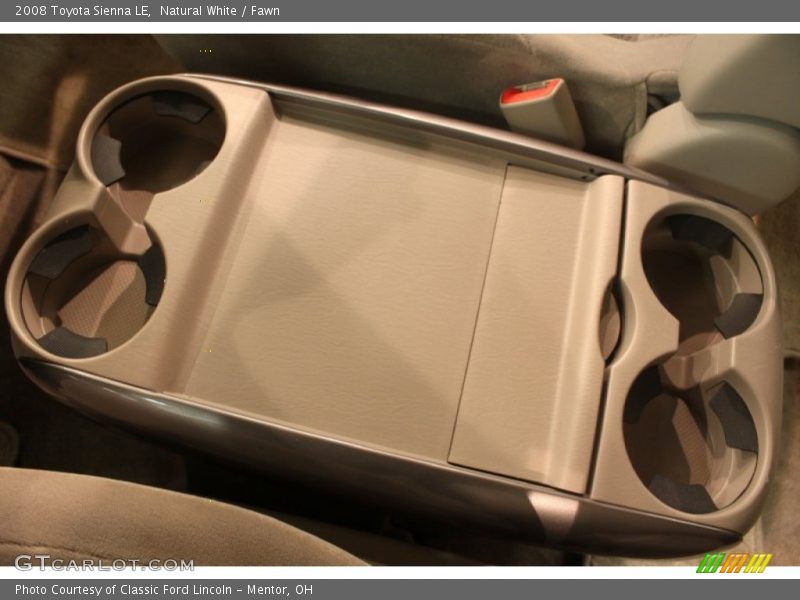 Natural White / Fawn 2008 Toyota Sienna LE