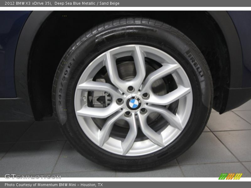  2012 X3 xDrive 35i Wheel