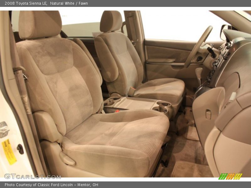 Natural White / Fawn 2008 Toyota Sienna LE