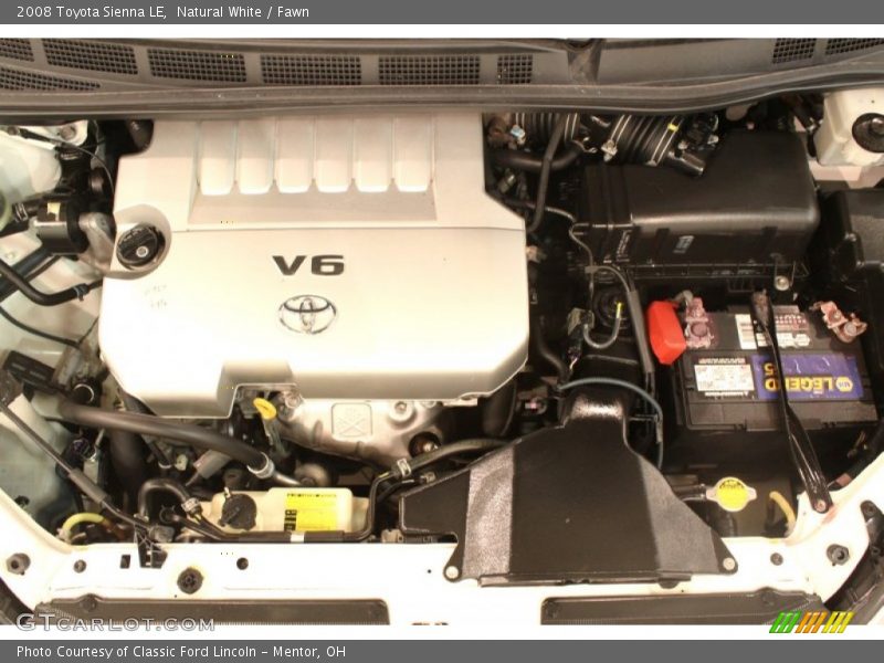  2008 Sienna LE Engine - 3.5 Liter DOHC 24-Valve VVT-i V6