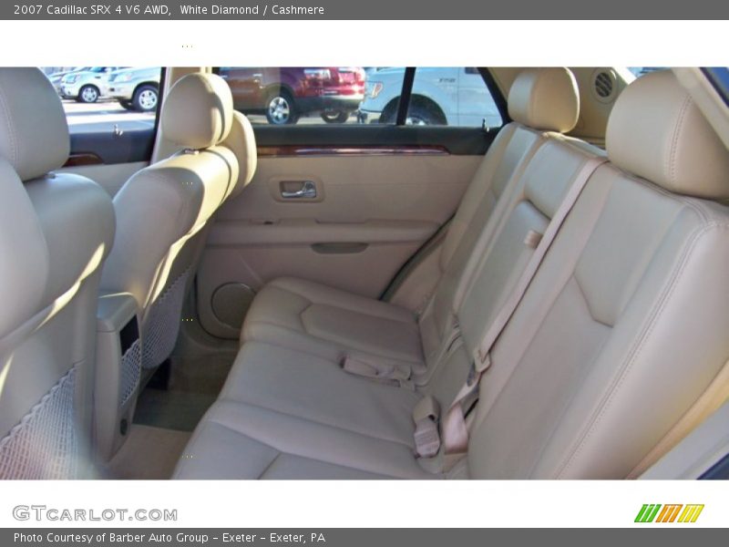 Rear Seat of 2007 SRX 4 V6 AWD