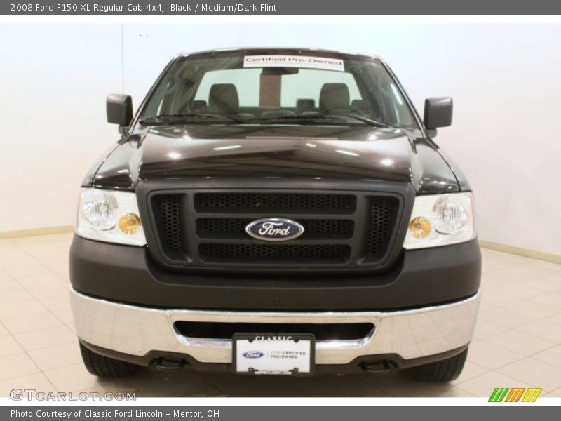 Black / Medium/Dark Flint 2008 Ford F150 XL Regular Cab 4x4