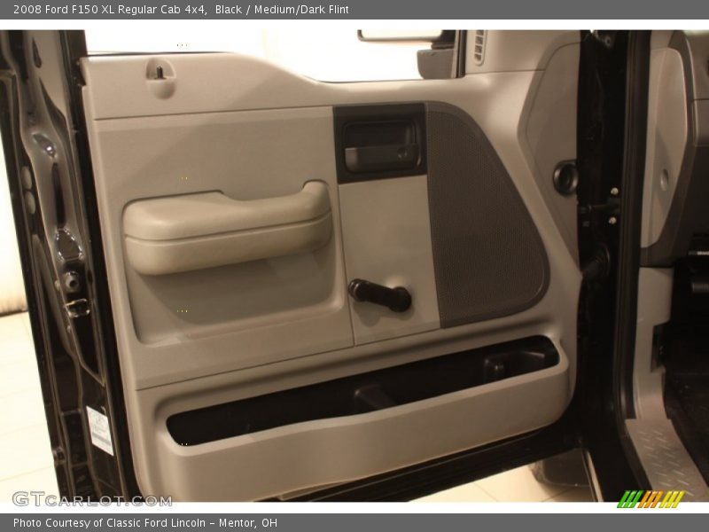 Black / Medium/Dark Flint 2008 Ford F150 XL Regular Cab 4x4