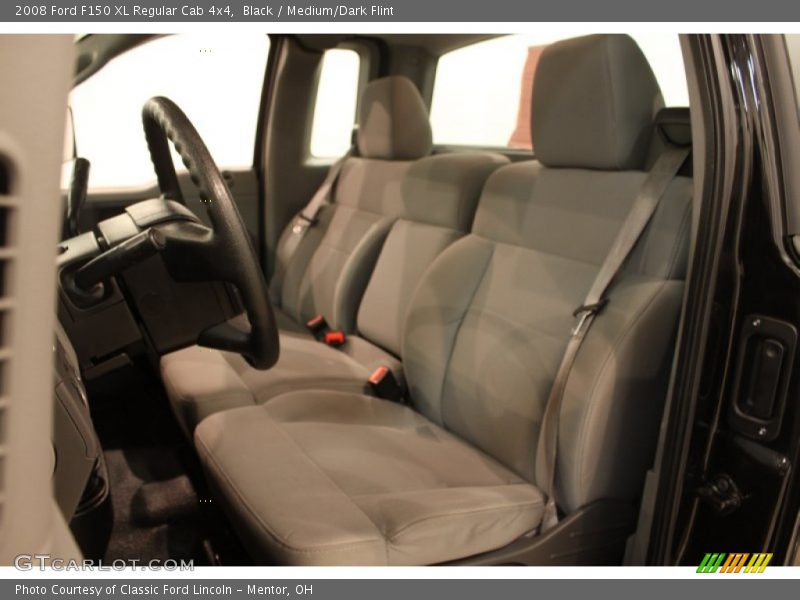 Black / Medium/Dark Flint 2008 Ford F150 XL Regular Cab 4x4