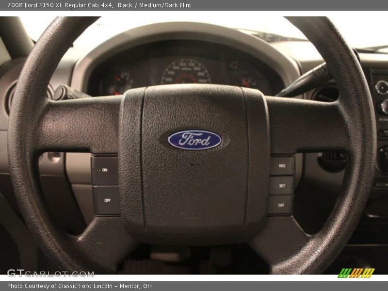 Black / Medium/Dark Flint 2008 Ford F150 XL Regular Cab 4x4