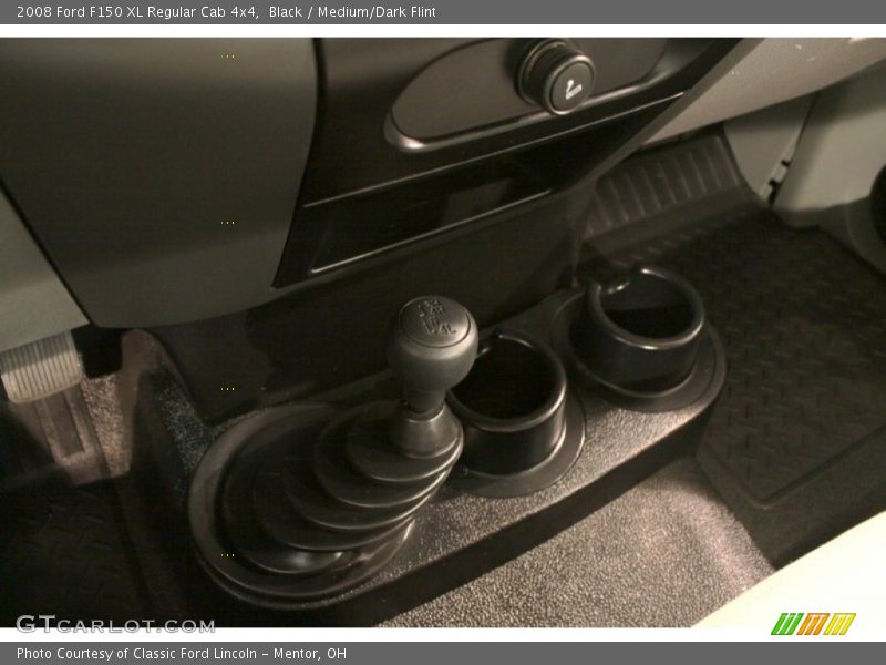 Black / Medium/Dark Flint 2008 Ford F150 XL Regular Cab 4x4