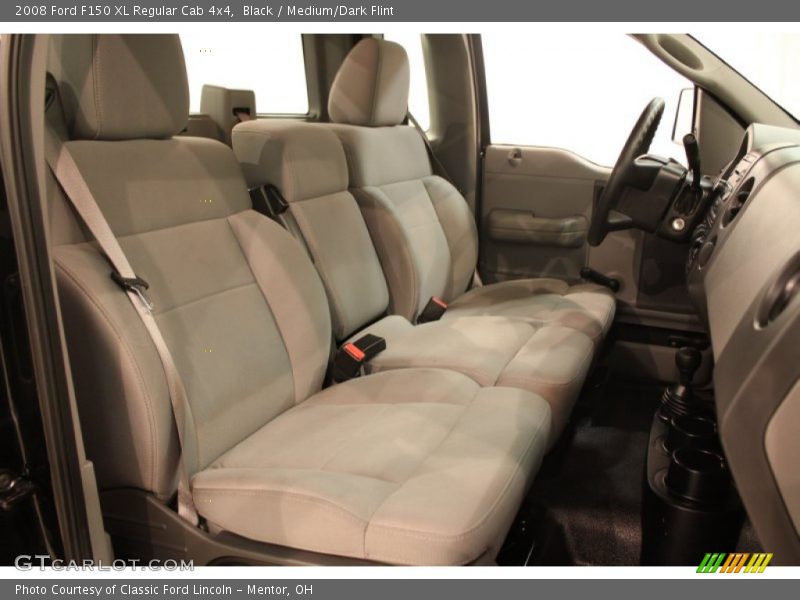 Black / Medium/Dark Flint 2008 Ford F150 XL Regular Cab 4x4