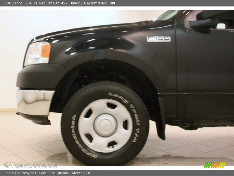 Black / Medium/Dark Flint 2008 Ford F150 XL Regular Cab 4x4