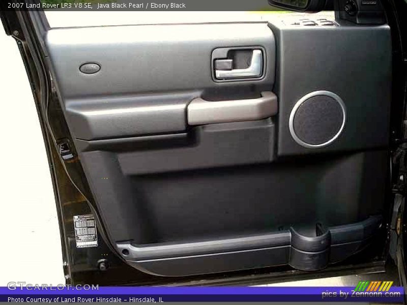 Java Black Pearl / Ebony Black 2007 Land Rover LR3 V8 SE
