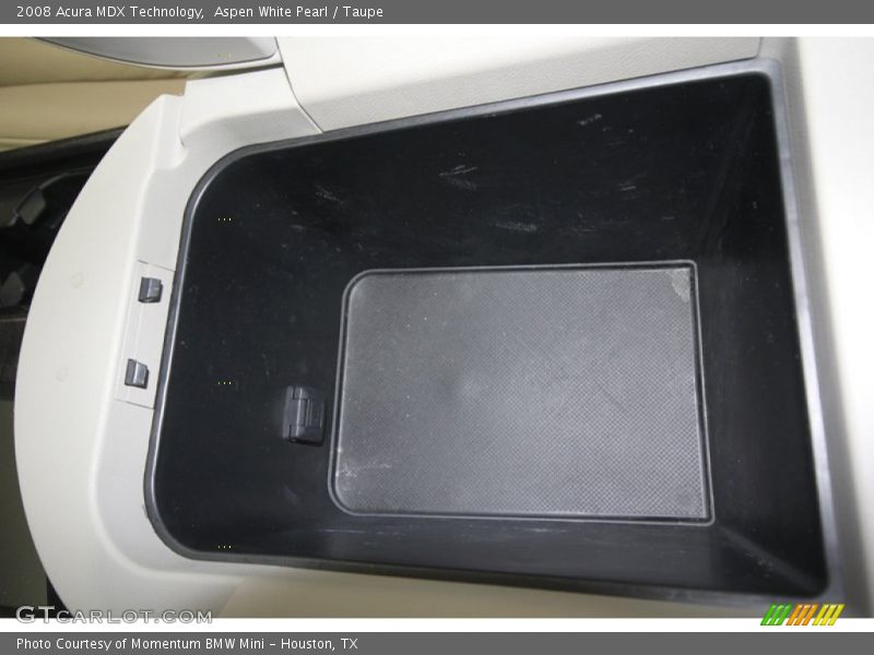 Aspen White Pearl / Taupe 2008 Acura MDX Technology