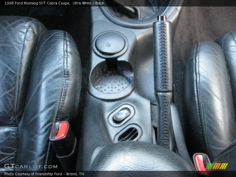 Ultra White / Black 1998 Ford Mustang SVT Cobra Coupe