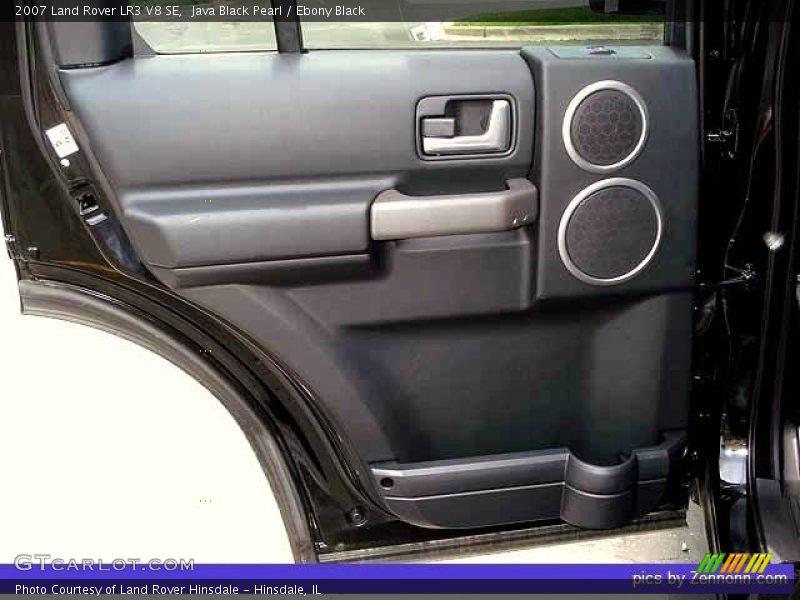 Java Black Pearl / Ebony Black 2007 Land Rover LR3 V8 SE