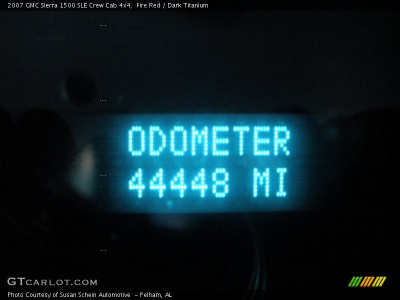 Fire Red / Dark Titanium 2007 GMC Sierra 1500 SLE Crew Cab 4x4