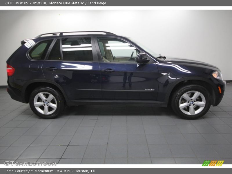 Monaco Blue Metallic / Sand Beige 2010 BMW X5 xDrive30i