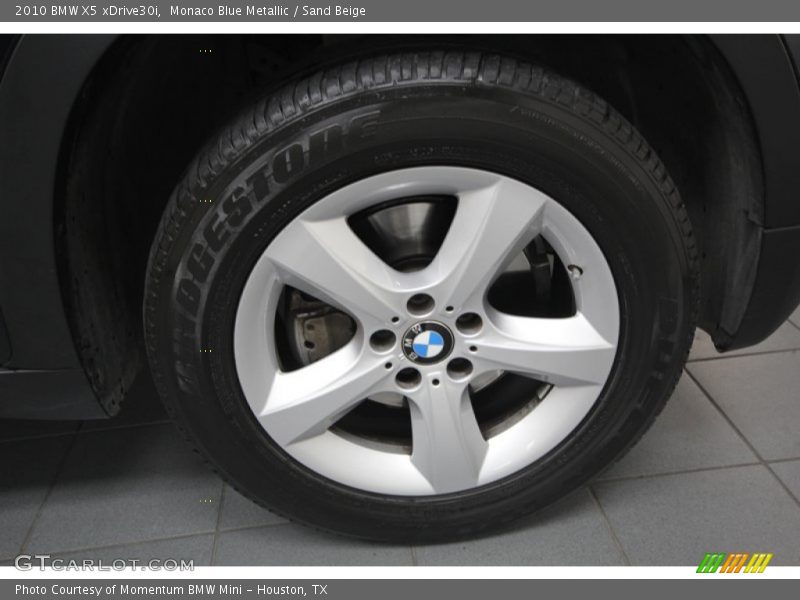 Monaco Blue Metallic / Sand Beige 2010 BMW X5 xDrive30i