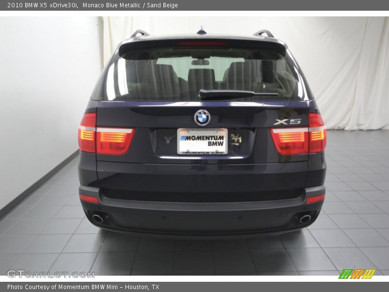 Monaco Blue Metallic / Sand Beige 2010 BMW X5 xDrive30i