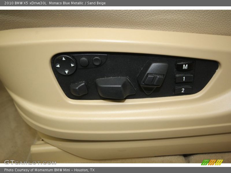 Monaco Blue Metallic / Sand Beige 2010 BMW X5 xDrive30i