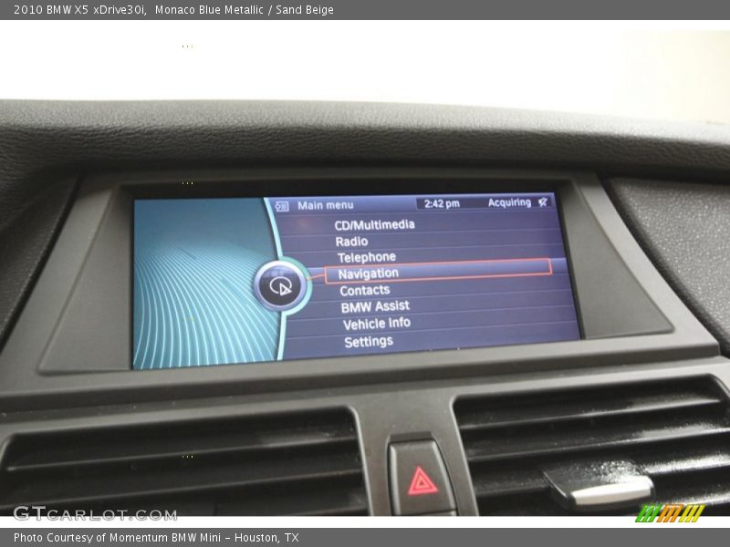 Monaco Blue Metallic / Sand Beige 2010 BMW X5 xDrive30i