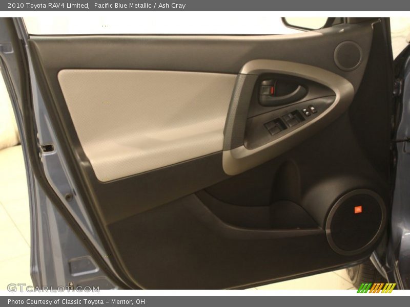 Pacific Blue Metallic / Ash Gray 2010 Toyota RAV4 Limited