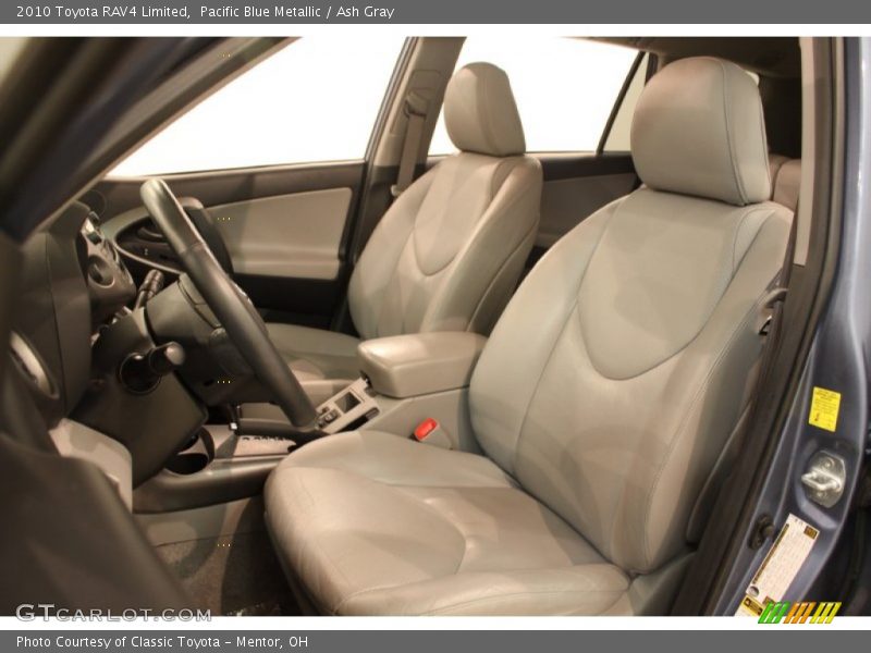 Front Seat of 2010 RAV4 Limited
