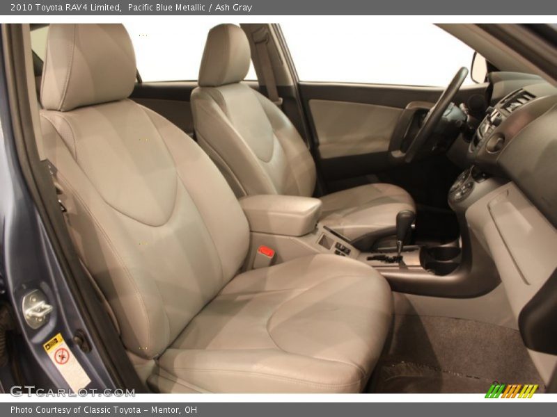 Front Seat of 2010 RAV4 Limited