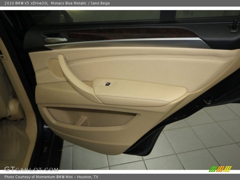 Monaco Blue Metallic / Sand Beige 2010 BMW X5 xDrive30i