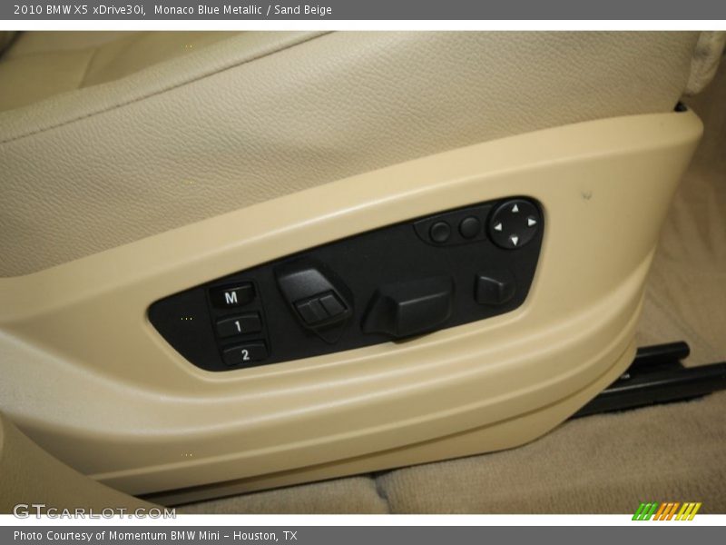 Monaco Blue Metallic / Sand Beige 2010 BMW X5 xDrive30i
