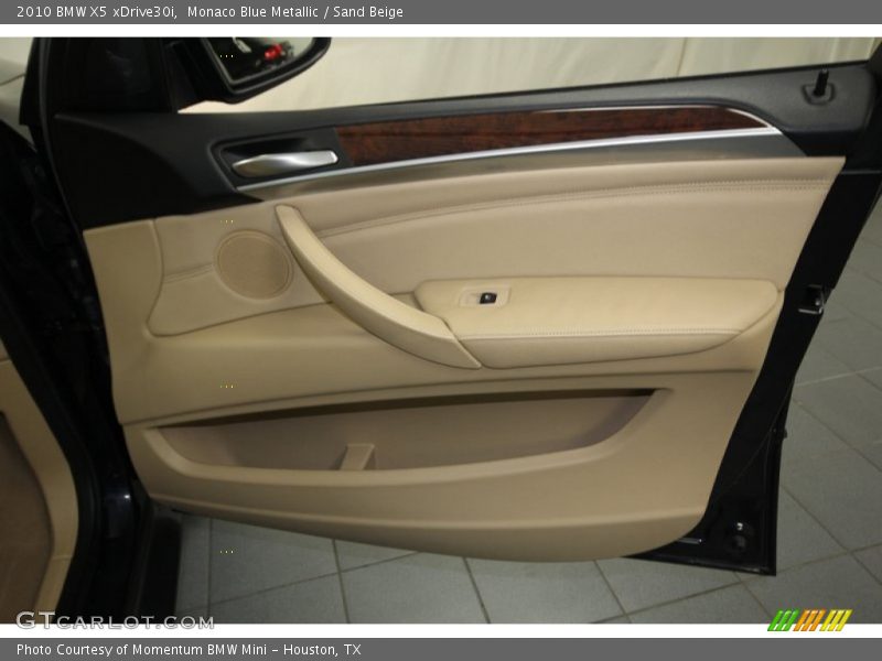 Monaco Blue Metallic / Sand Beige 2010 BMW X5 xDrive30i