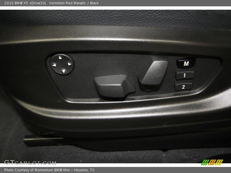 Vermilion Red Metallic / Black 2010 BMW X5 xDrive30i