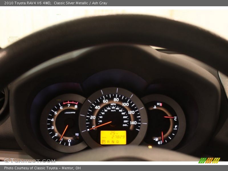 Classic Silver Metallic / Ash Gray 2010 Toyota RAV4 V6 4WD