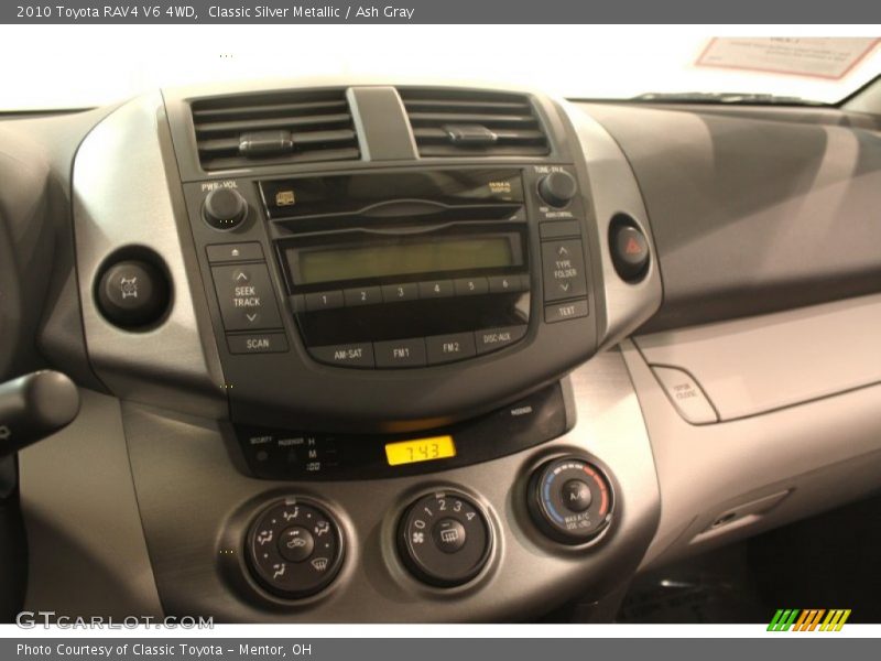 Classic Silver Metallic / Ash Gray 2010 Toyota RAV4 V6 4WD